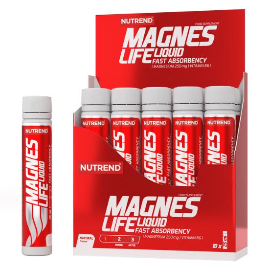 Magneslife, Natural, 10x25 ml, Nutrend - Vitax.ro