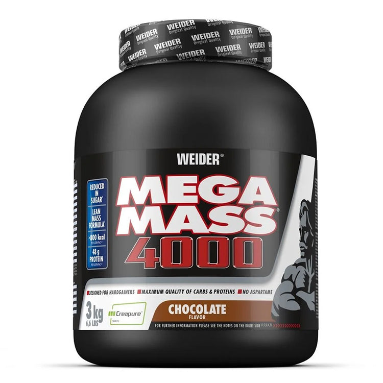 Mega Mass 4000, Chocolate 3000g, Weider