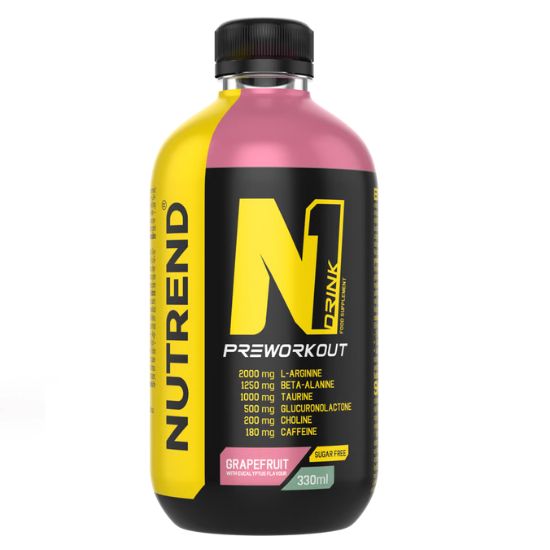 N1 Drink, Grapefruit with Eucalyptus, 8 x 330 ml, Nutrend - Vitax.ro