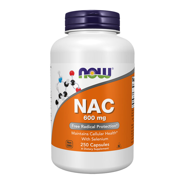 NAC with Selenium, 600mg - 250 vcaps