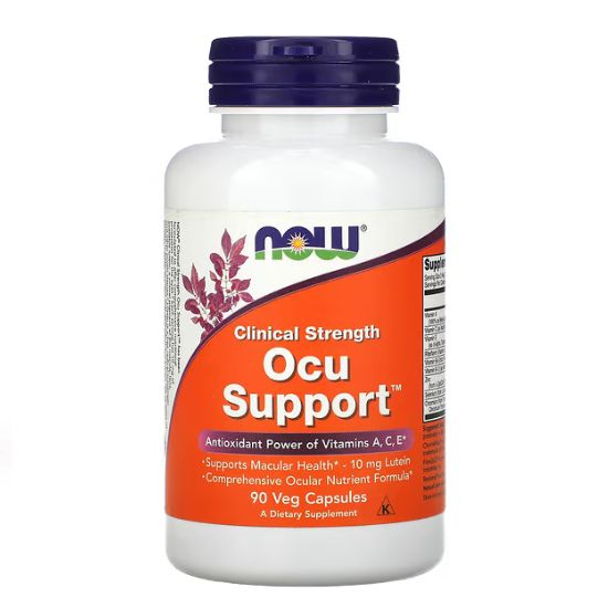 Ocu Support Clinical Strength, 90 vcaps, NOW Foods