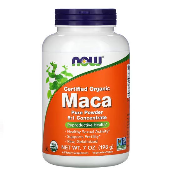 Maca 6:1 Concentrate, Pure Powder, 198g, NOW Foods - Vitax.ro