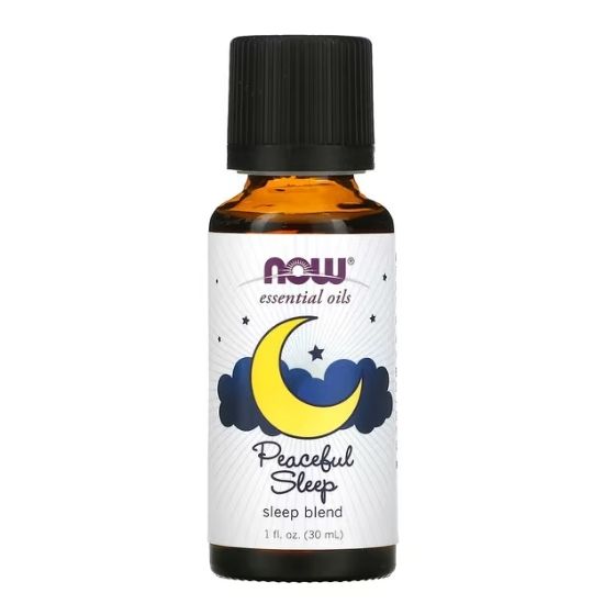 Essential Oil, Peaceful Sleep Oil, 30 ml, NOW Foods - Vitax.ro