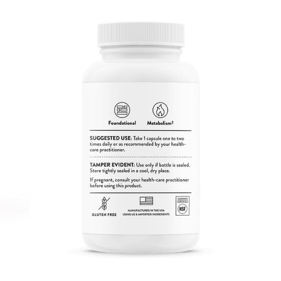 Picolinat de crom, 60 de capsule, Thorne Research - Vitax.ro