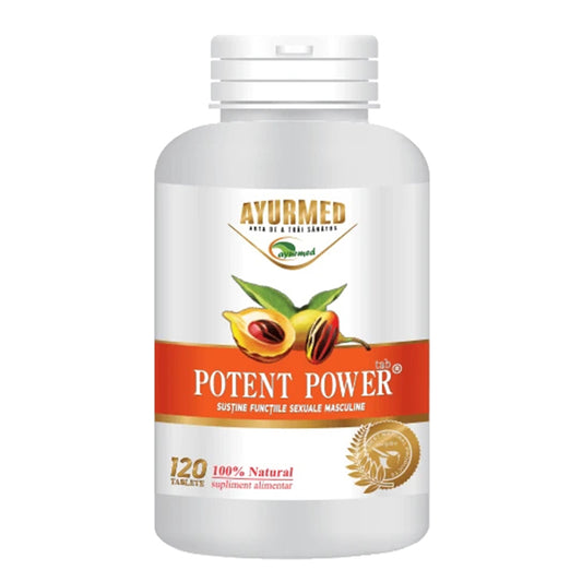 Potent Power, Ayurmed, 120 Tablete - Vitax.ro