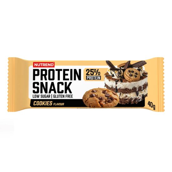 Protein Snack, Cookies, 30 x 40 g, Nutrend - Vitax.ro