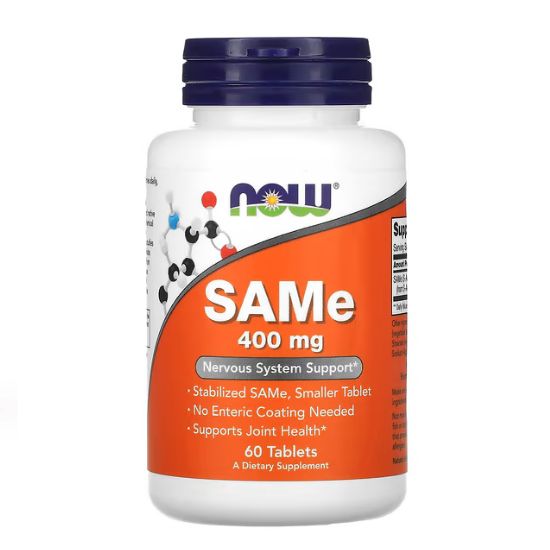 SAMe, 400mg, 60 tabs, NOW Foods - Vitax.ro