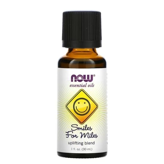 Essential Oil, Smiles for Miles Oil Blend, 30 ml, NOW Foods - Vitax.ro