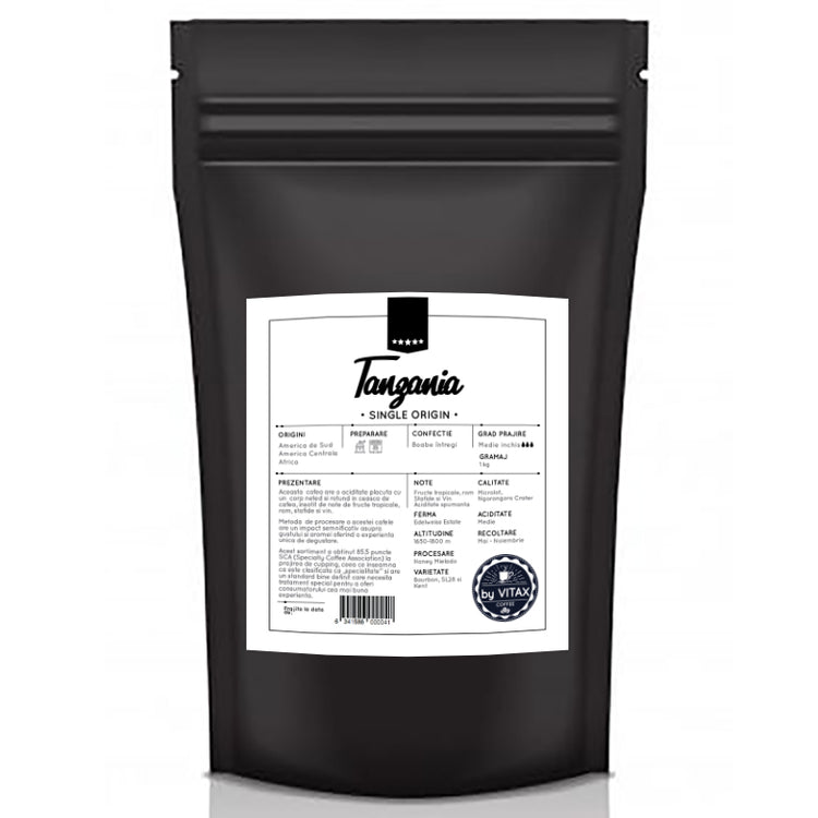 Tanzania Edelweiss Estate, Cafea de Specialitate 1 Kg, Boabe - Vitax.ro