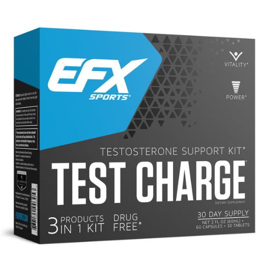 Test Charge Kit, 30 day supply kit, EFX Sports - Vitax.ro