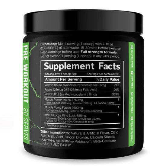 The Shadow!, Green Apple, 270g, JNX Sports - Vitax.ro