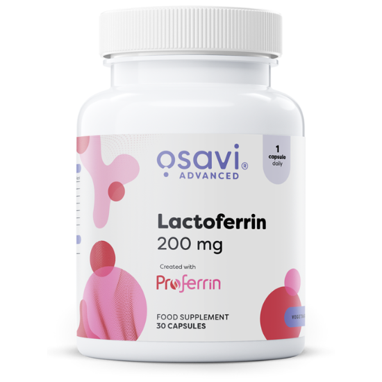 Lactoferrin, 200mg, 30 caps, Osavi - Vitax.ro