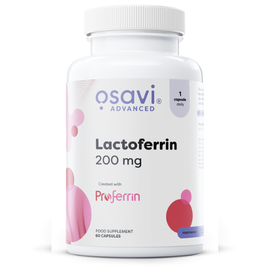 Lactoferrin, 200mg, 60 caps, Osavi - Vitax.ro