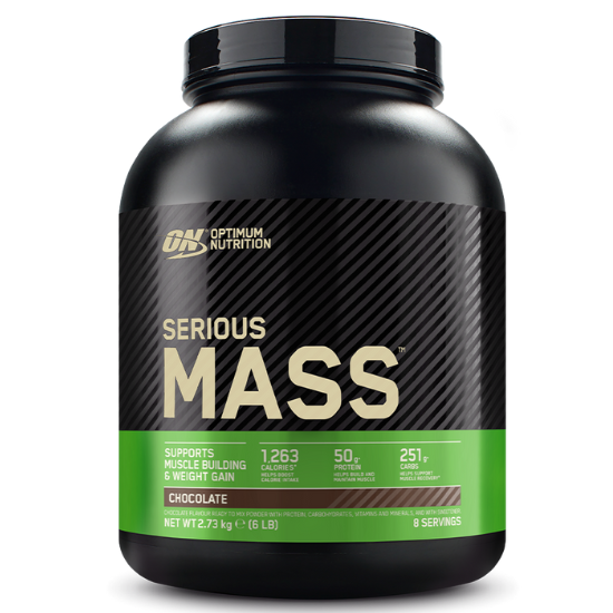 Serious Mass, Chocolate, 2730g, Optimum Nutrition - Vitax.ro