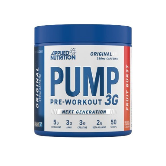 Pump 3G Pre-Workout, Fruit Burst, 375g, Applied Nutrition - Vitax.ro