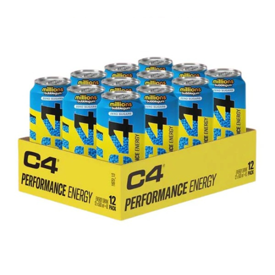 C4 Performance Energy, Millions Bubblegum, 12x500 ml, Cellucor - Vitax.ro