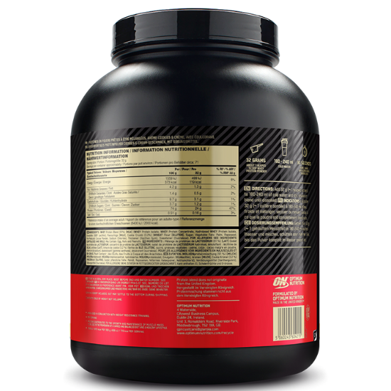 Gold Standard 100% Whey, Cookies & Cream, 2270g, Optimum Nutrition
