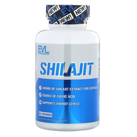 Shilajit, 60 vcaps, EVLution Nutrition - Vitax.ro