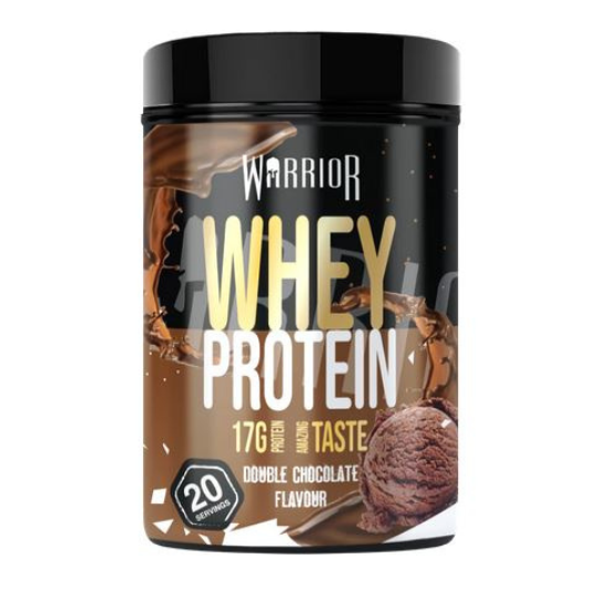 Whey Protein, Double Chocolate, 500g, Warrior - Vitax.ro