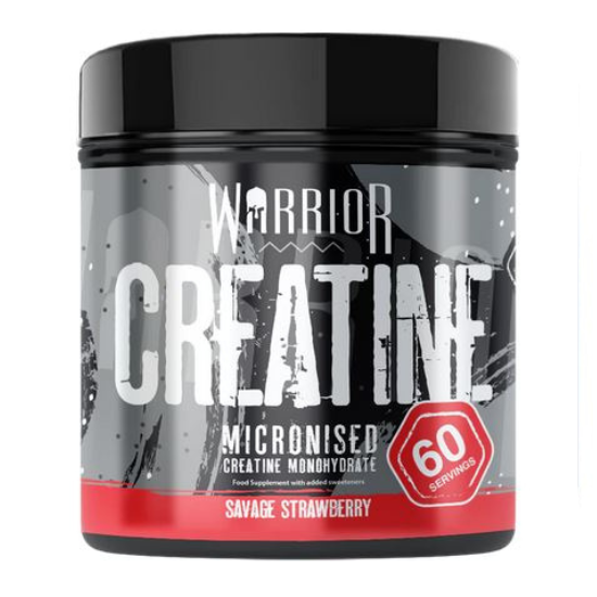 Creatine, Savage Strawberry, 300g, Warrior - Vitax.ro