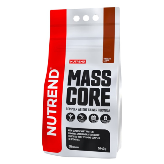 Mass Core, Chocolate + Cocoa, 5440g, Nutrend - Vitax.ro