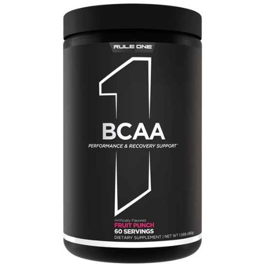 BCAAs, Fruit Punch, 480g, Rule One - Vitax.ro