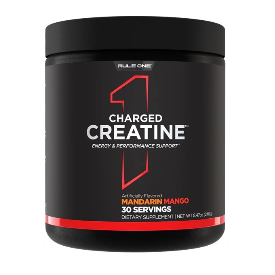 Charged Creatine, Mandarin Mango, 240g, Rule One - Vitax.ro