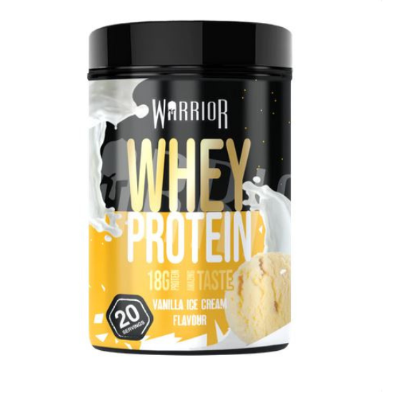 Whey Protein, Vanilla Ice Cream, 500g, Warrior - Vitax.ro