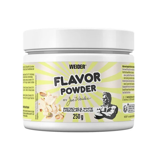 Flavor Powder, Pistachio & White Chocolate, 250g, Weider - Vitax.ro