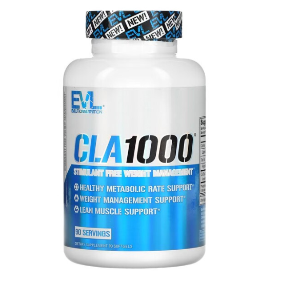 CLA 1000, 90 softgels, EVLution Nutrition - Vitax.ro