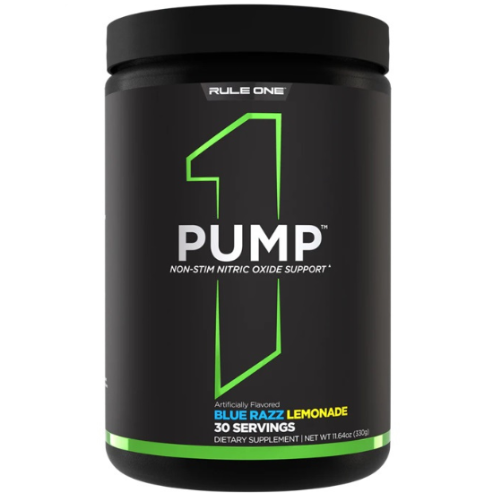 Pump, Blue Razz Lemonade, 330g, Rule One - Vitax.ro