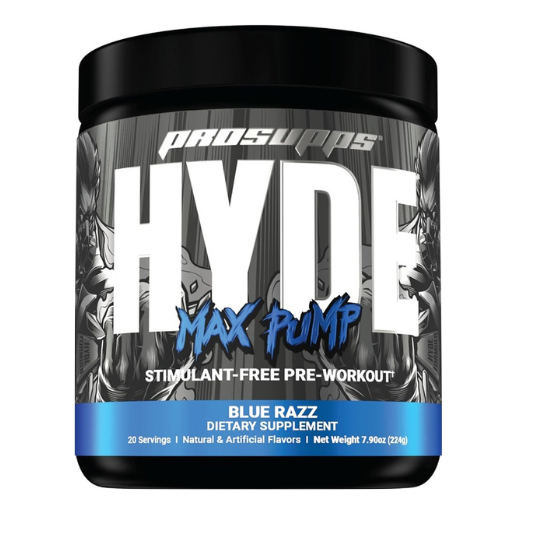 Hyde Max Pump, Blue Razz, 224g, Pro Supps - Vitax.ro