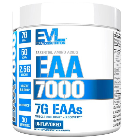 EAA 7000, Unflavored, 237g, EVLution Nutrition - Vitax.ro