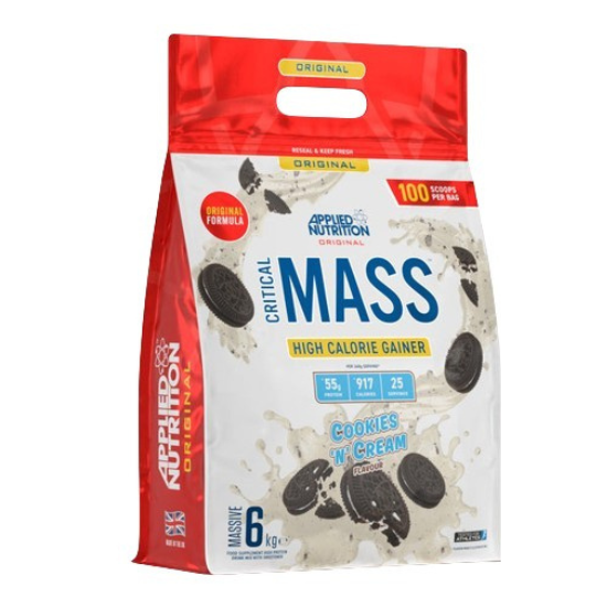 Critical Mass - Original, Cookies 'N' Cream, 6000g, Applied Nutrition - Vitax.ro