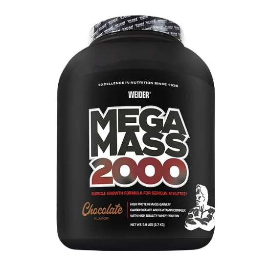 Mega Mass 2000, Chocolate, 2700g, Weider - Vitax.ro