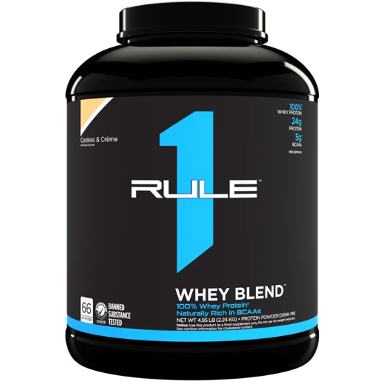 R1 Whey Blend, Cookies & Creme, 2240g, Rule One - Vitax.ro