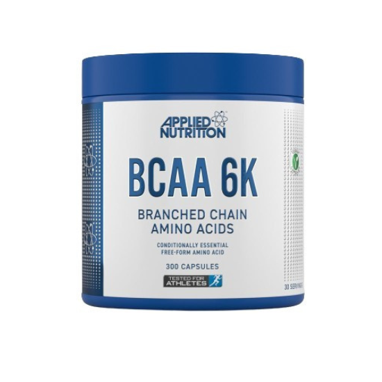 BCAA 6K, 300 caps, Applied Nutrition - Vitax.ro