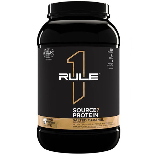 Source7 Protein, Salted Caramel Gelato, 897g, Rule One - Vitax.ro