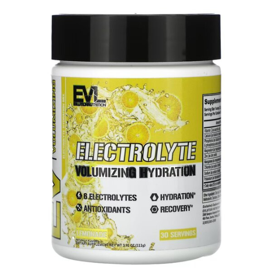 Electrolyte, Lemonade, 111g, EVLution Nutrition - Vitax.ro