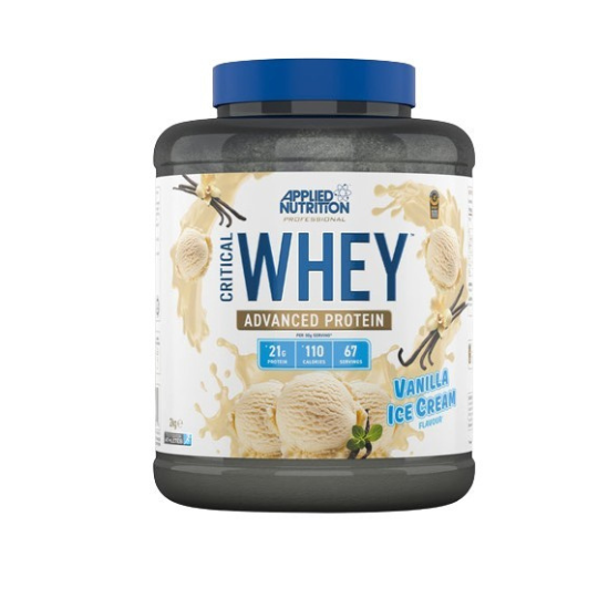Critical Whey, Vanilla Ice Cream, 2000g, Applied Nutrition - Vitax.ro