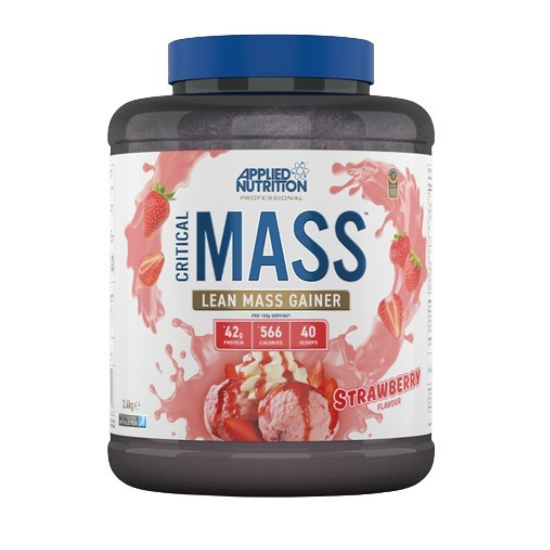 Critical Mass - Professional, Strawberry, 2400g, Applied Nutrition - Vitax.ro