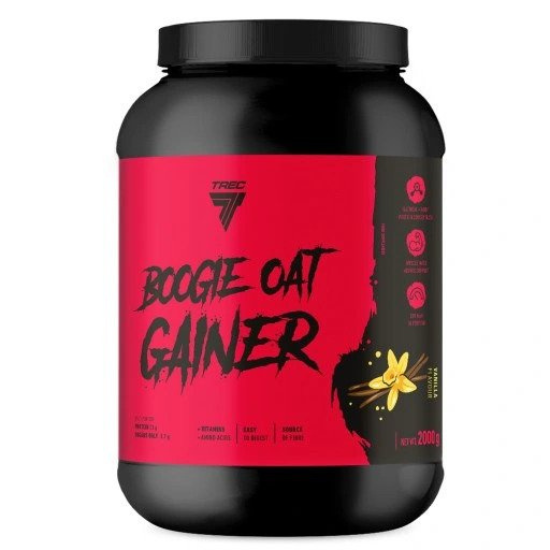 Boogie Oat Gainer, Vanilla, 2000g, Trec Nutrition - Vitax.ro