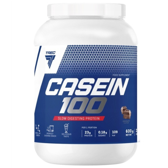 Casein 100, Chocolate, 600g, Trec Nutrition - Vitax.ro