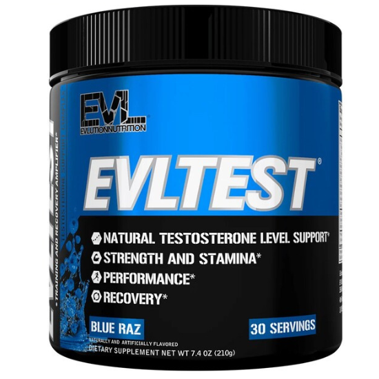 EVL Test, Blue Raz, 210g, EVLution Nutrition - Vitax.ro