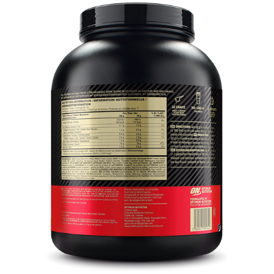 Gold Standard 100% Whey, Chocolate Peanut Butter, 2270g, Optimum Nutrition
