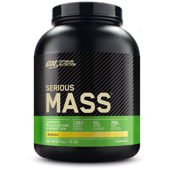 Serious Mass, Banana, 2730g, Optimum Nutrition - Vitax.ro