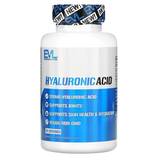 Hyaluronic Acid, 30 vcaps, EVLution Nutrition - Vitax.ro