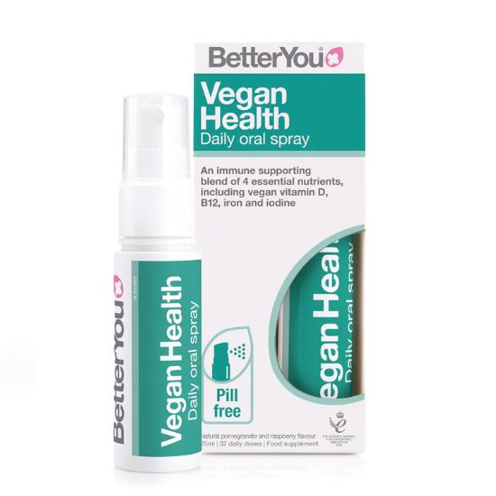 Vegan Health Oral Spray, 25 ml, BetterYou - Vitax.ro