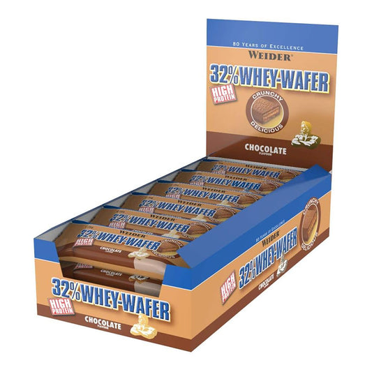 Whey-Wafer, Chocolate - 12 bars - Vitax.ro