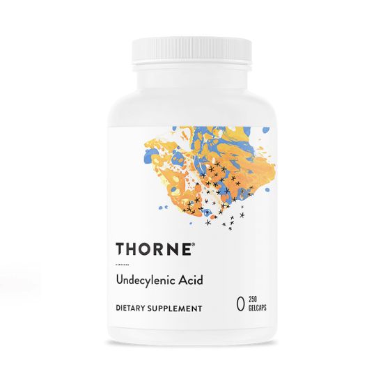 Acid undecilenic, 250 de capsule de gel, Thorne Research - Vitax.ro
